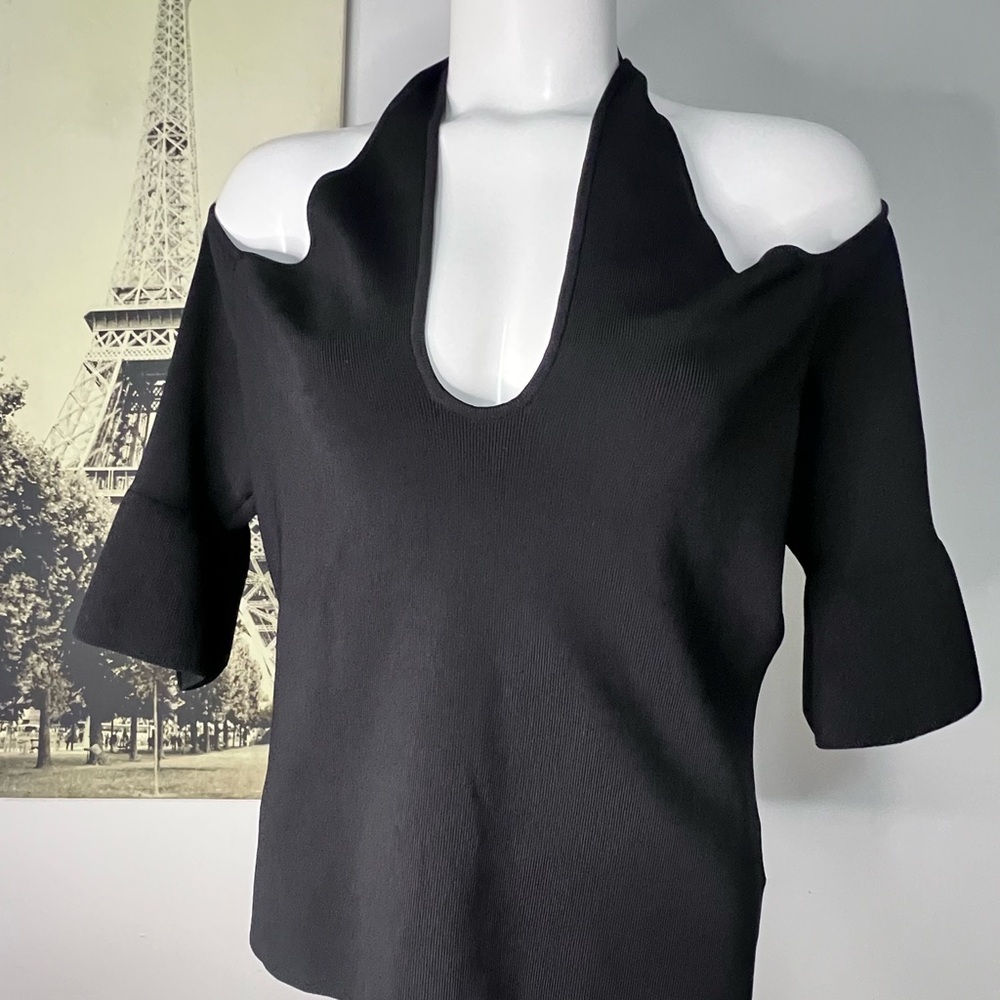 Lucy Paris Black Blouse